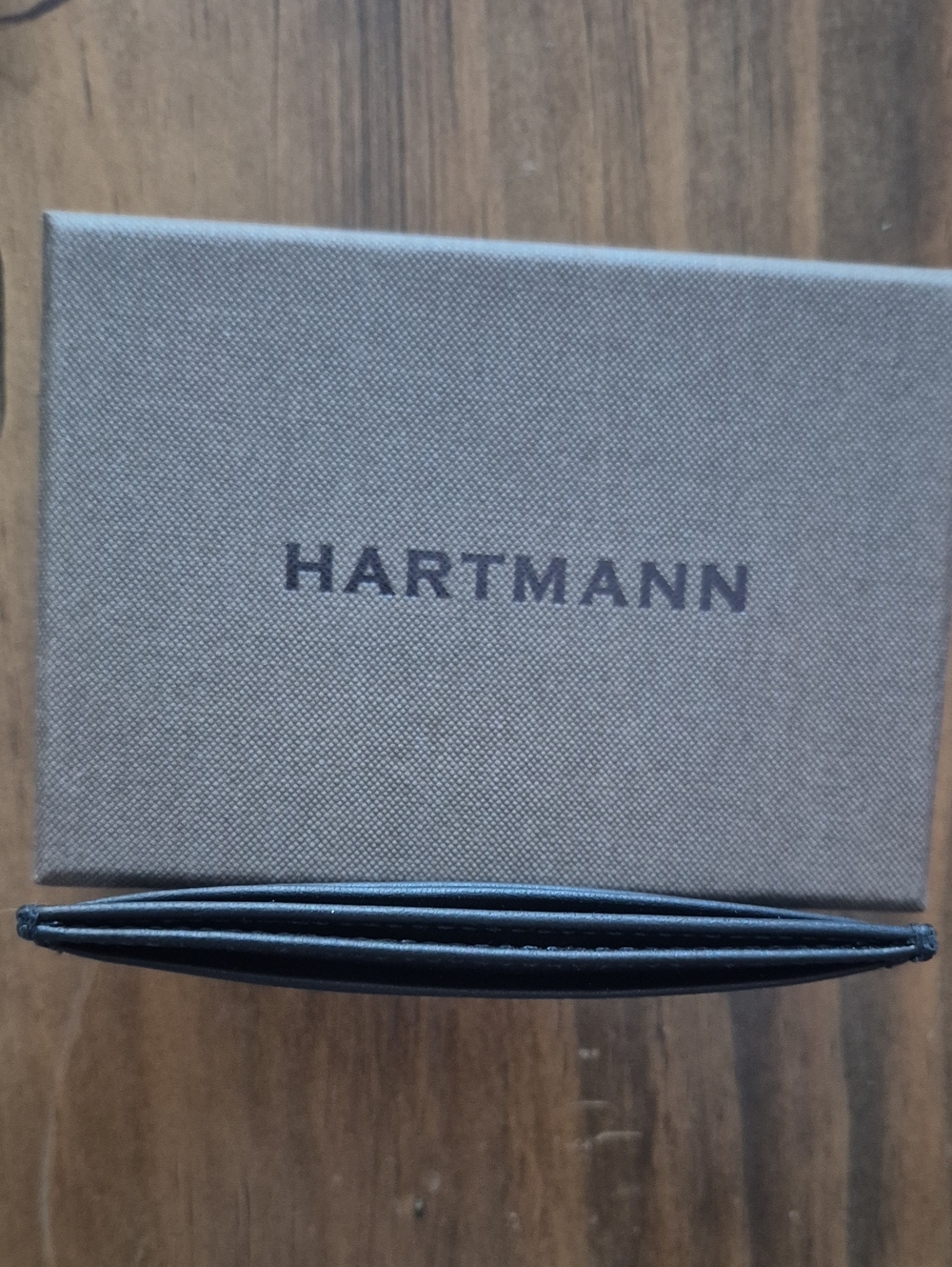 Hartmann Black Leather Card Case, NIB. - Picture 4 of 6